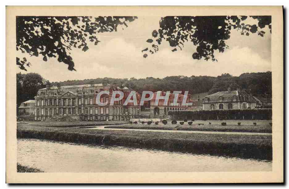 CPA Vallee de chevreuse chateau de Dampierre le chateau et les canaux