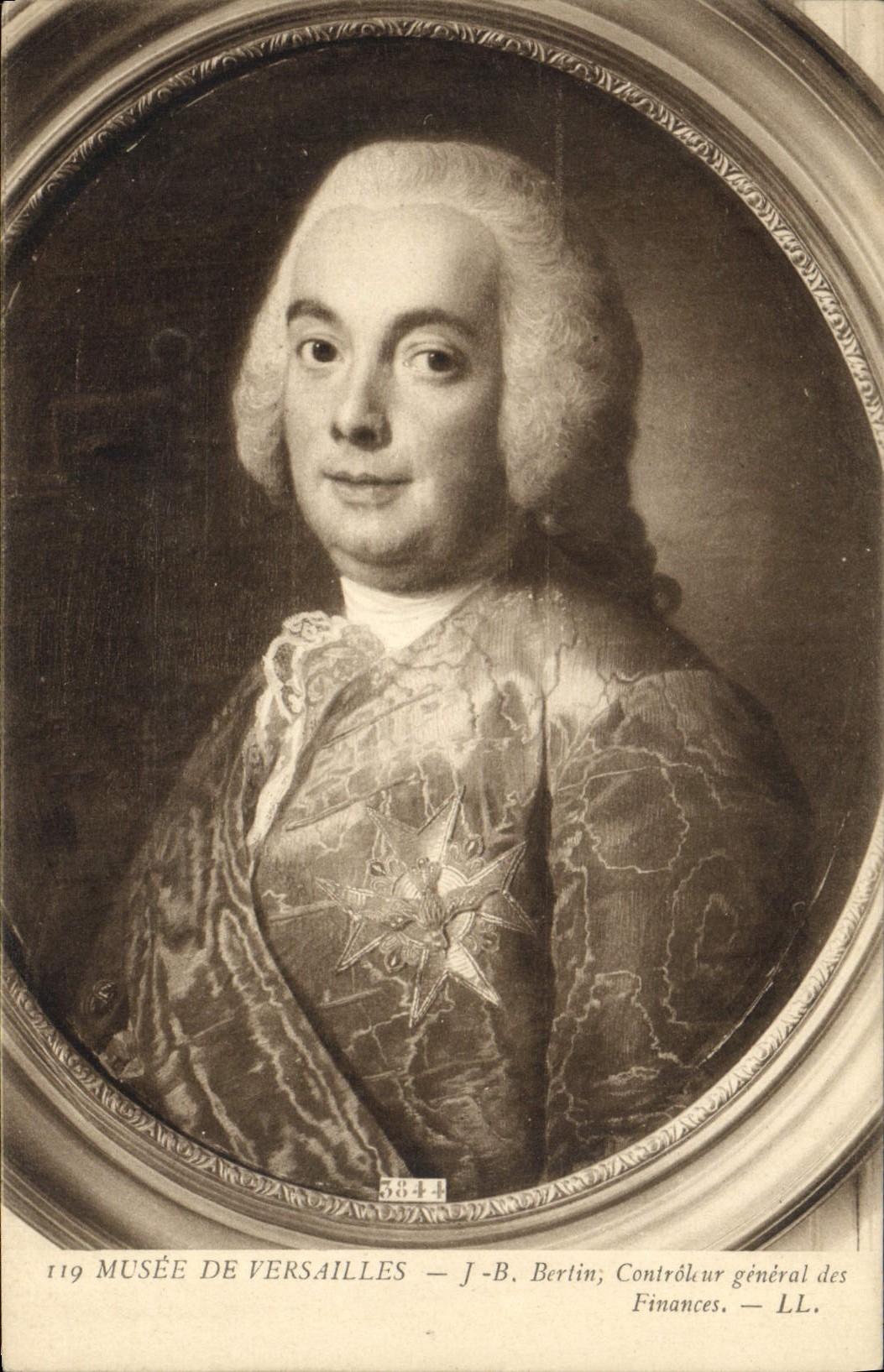 CPA Musee De Versailles JB Bertin Controleur general des Finances