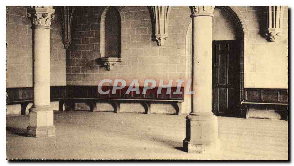 CPA Abbaye de Royaumont Asnieres sur Oise Ancienne salle du chapitre