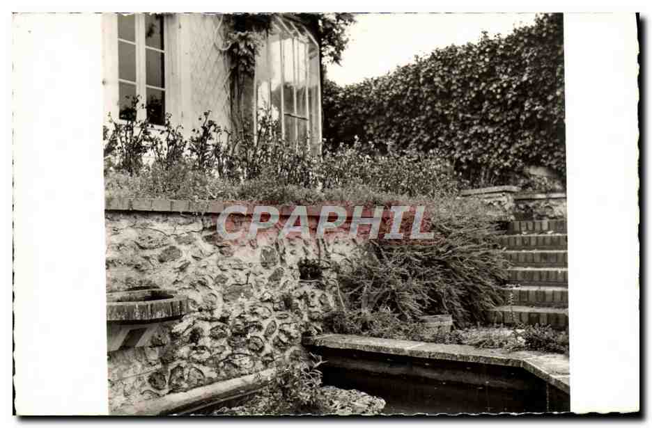 Het tuin van Maurice Ravel — Montfort-l'Amaury (Seine-et-Oise) — Foto door Ohana, uitgegeven door de Ravel Stichting