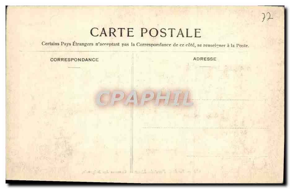 Forêt de Fontainebleau — Höhle der Räuber — Édition Biron — Rückseite
