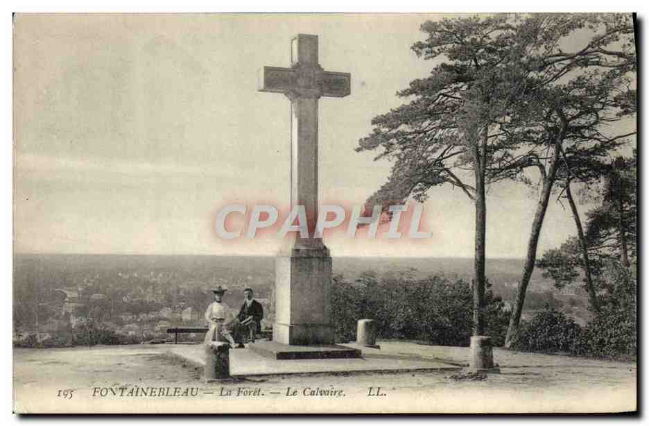 Fontainebleau — Die Wälder — Das Kreuzweg — LL. — 195