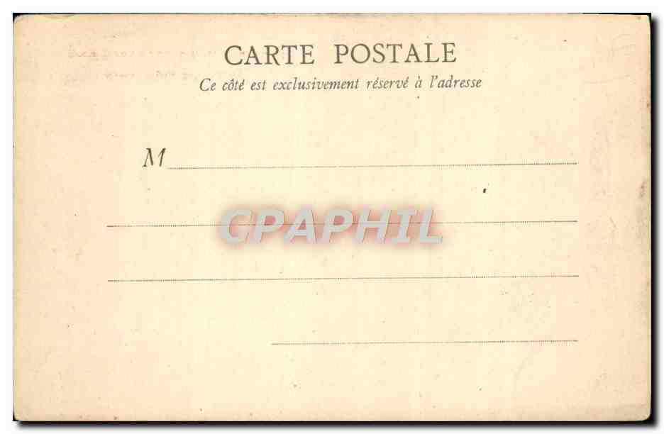 Wald von Fontainebleau — La Roche qui pleure — B. F. Paan — Rückseite