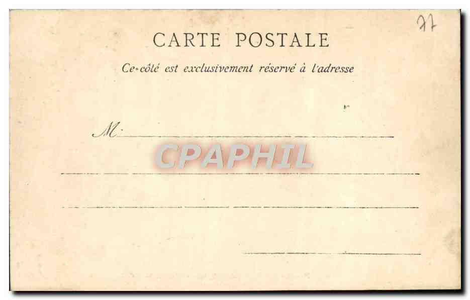 Fontainebleau — Église et Marché — C.L.C. — Reverso