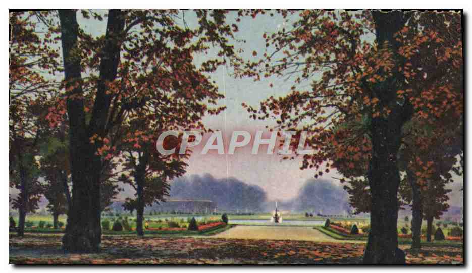 Les Jardins du Palais — Le Parterre — Fontainebleau (S.-et-M.) — Les Éditions d'Art Yvon, Paris