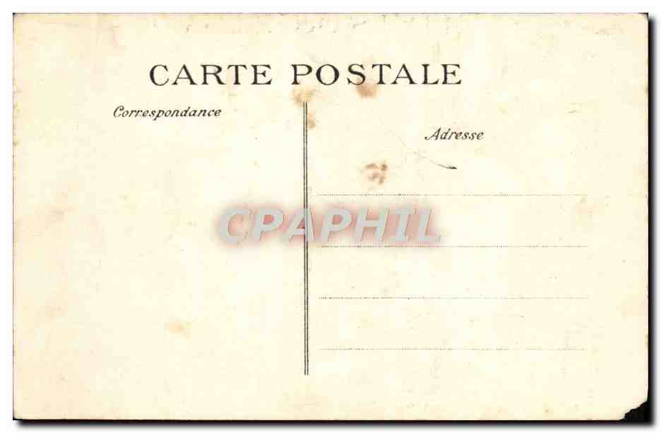 CPA Catastrophe De Melun 4 novembre 1913 Le rapide n°2 de Marseille tamponne le train poste Poincare train — Rückseite