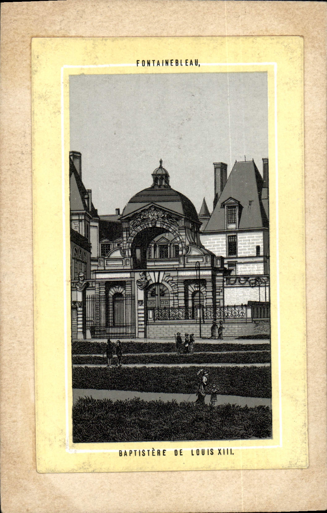 CPA Fontainebleau Baptistere De Louis XIII