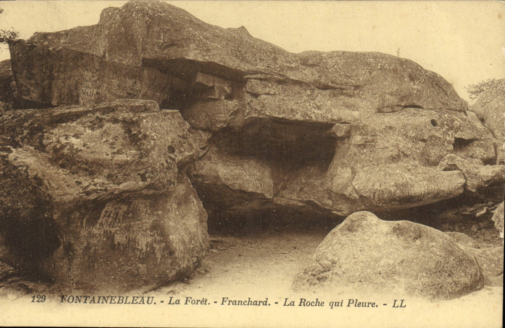 Fontainebleau - La Foresta - Franchard - La Roche qui Pleure - LL