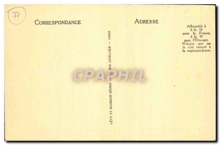 Fontainebleau - La Foresta - Franchard - La Roche qui Pleure - LL — Verso