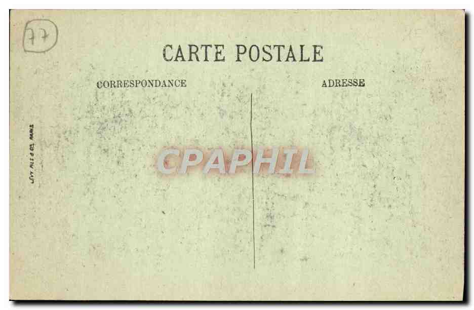 Fontainebleau — Il Palazzo — Camera di Marie-Antoinette — N. G. — Verso