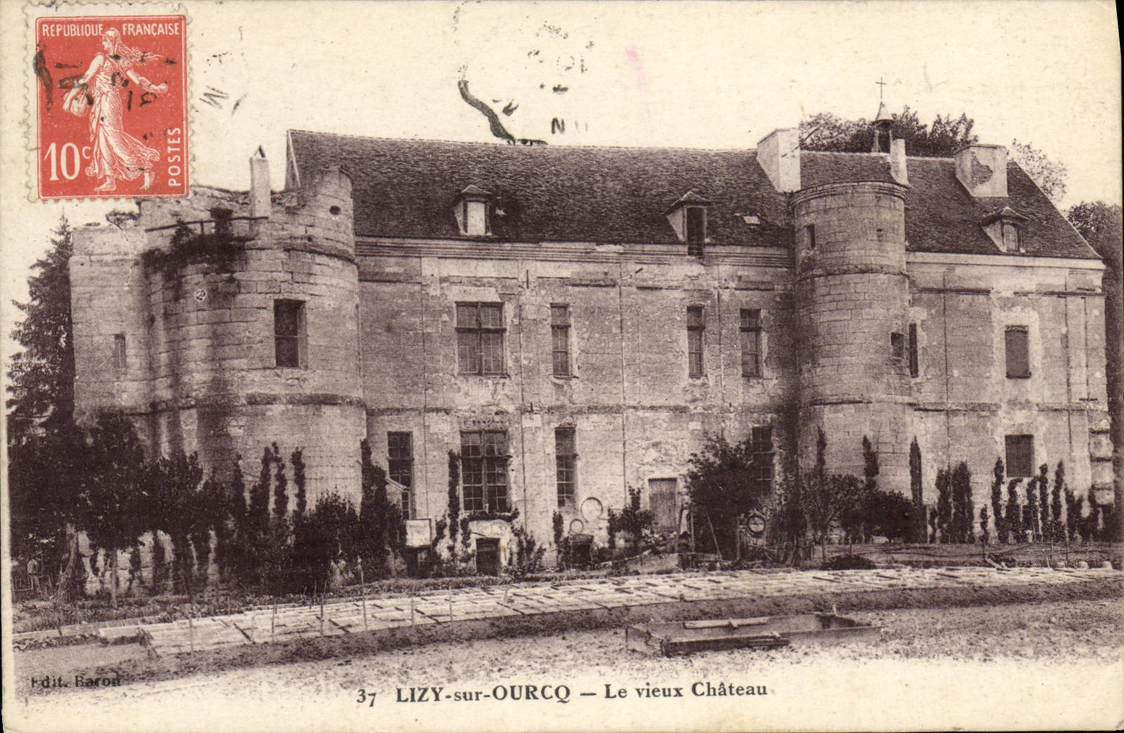 CPA Lizy Sur Ourcq Le Vieux Chateau