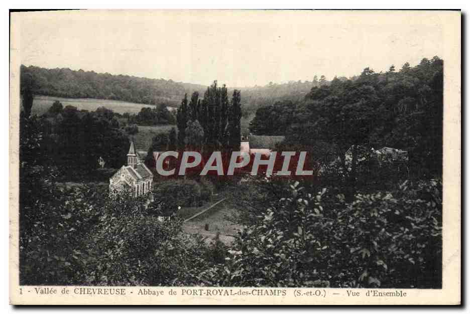 CPA Vallee De Chevreuse Abbaye De Port Royal Des Champs Vue d'Ensemble