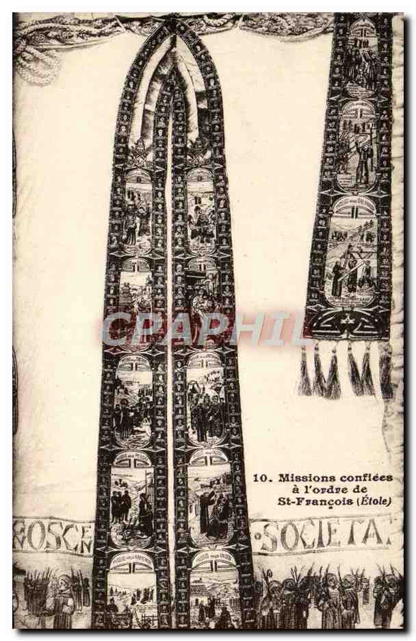 Missionen an das Ordens der hl. Franziskus (Scapular) übertragen — Gesellschaft des hl. Franziskus — Nr. 10