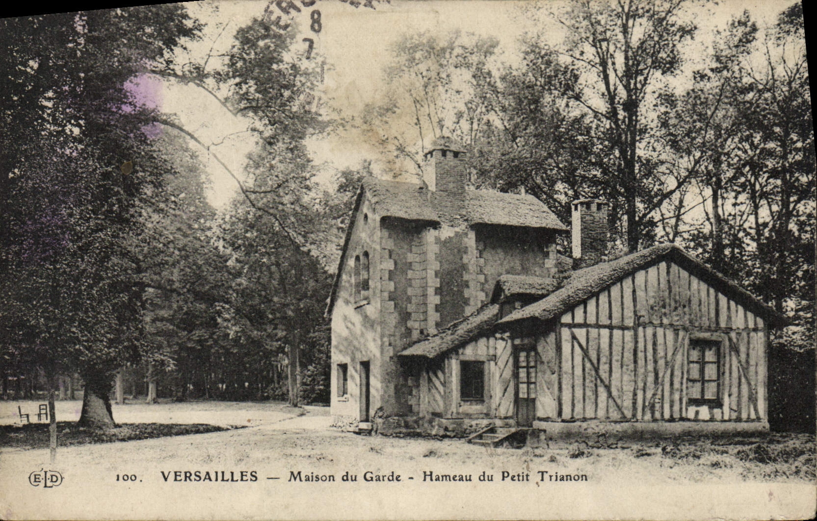 CPA Versailles Maison Du Garde Hameau Du Petit trianon