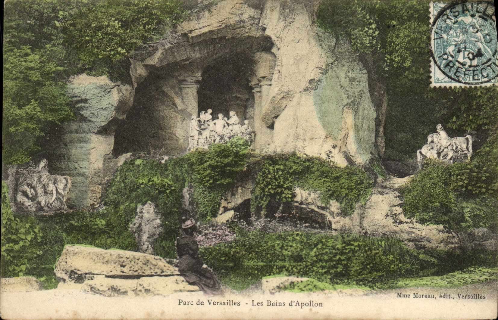 CPA Parc De Versailles Les Bains D'Apollon