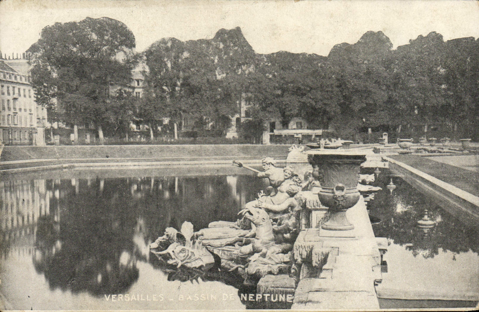 CPA Versailles Bassin De Neptune
