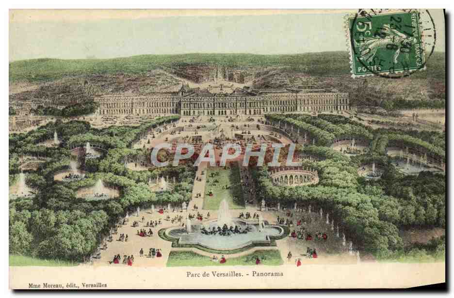 CPA Parc De Versailles Panorama