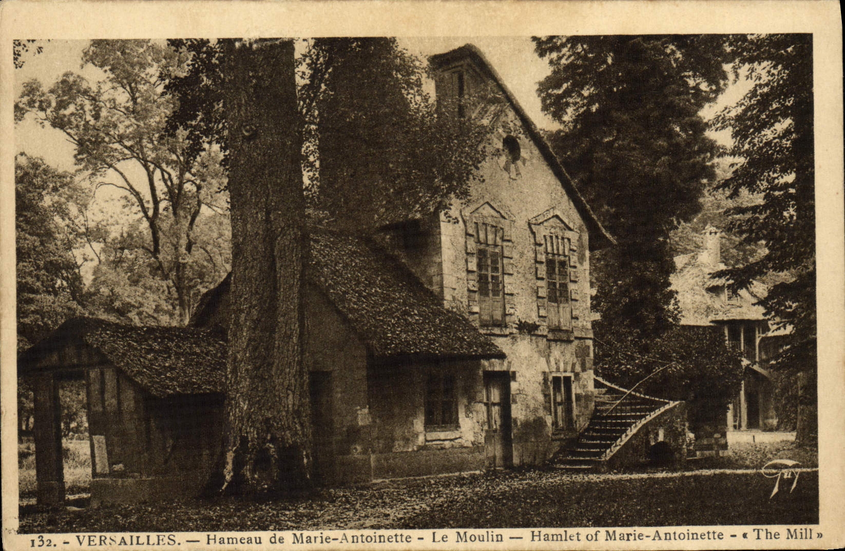 CPA Versailles Hameau De Marie Antoinette Le Moulin