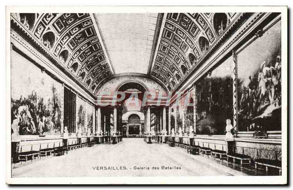 CPA Versailles Galerie Des Batailles