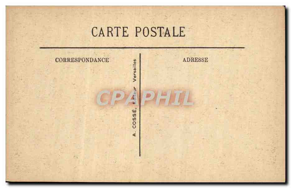 Versailles - Petit Timanon. Le Moulin — A. Cosse, Versailles — Verso