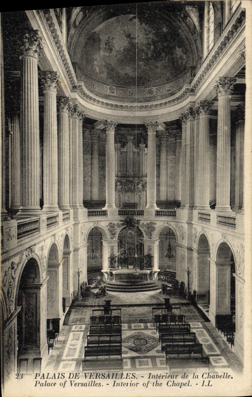 CPA Palais De Versailles Interieur de la Chavelle 