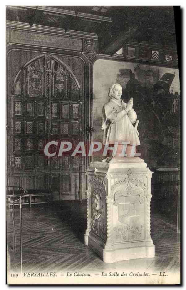 CPA Versailles Le Chateau La Salle Des Croisades