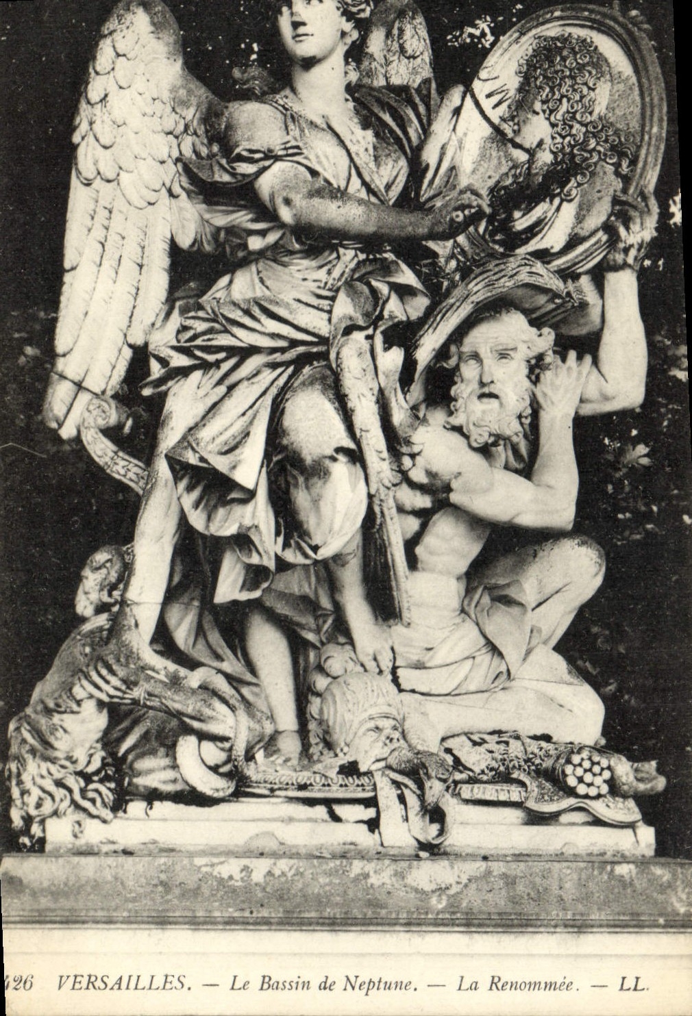 Versailles — Le Bassin de Neptune — La Renommée — LL. n° 4926