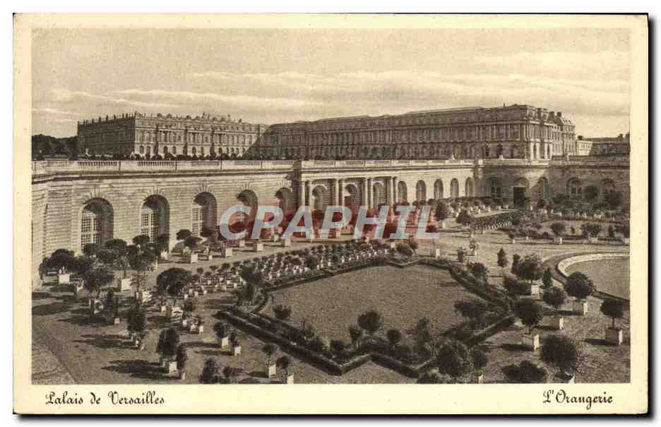 CPA Palais De Versailles L'Orangerie