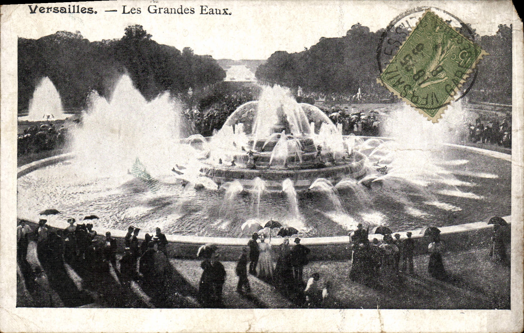 CPA Versailles Les Grandes Eaux