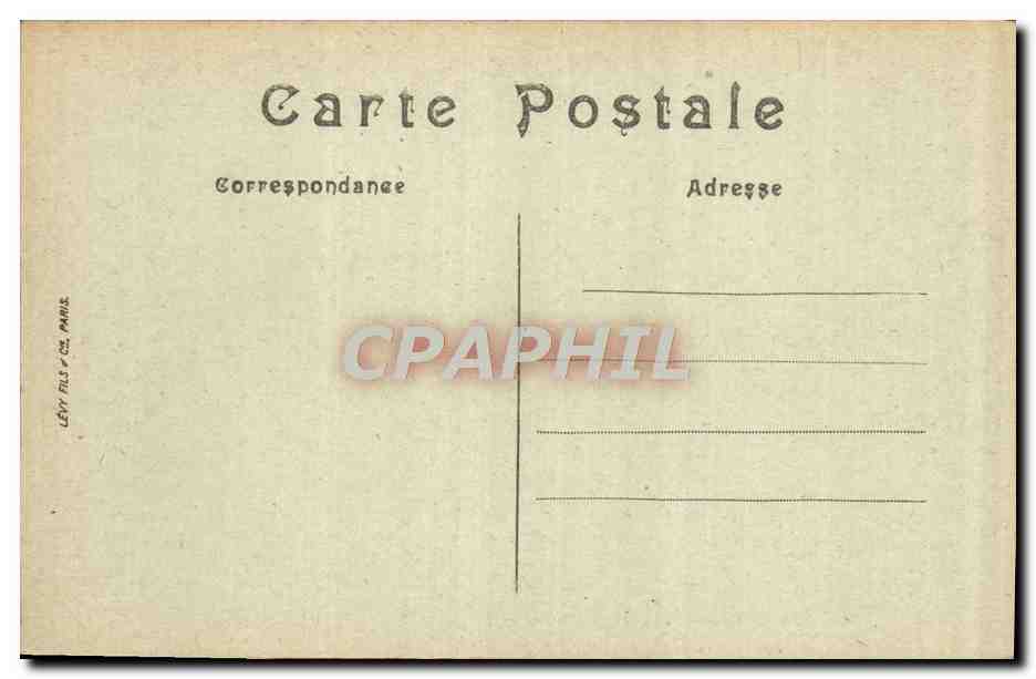 CPA Versailles Grand Trianon Cabinet De Travail De Louis Philippe — Rückseite