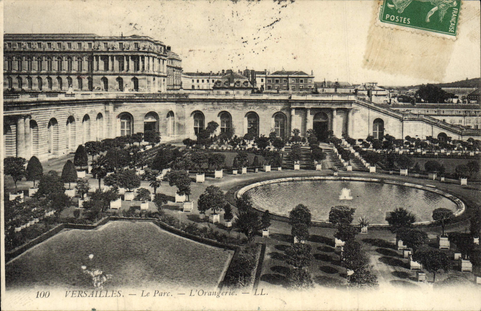 CPA Versailles Le Parc L'Orangerie