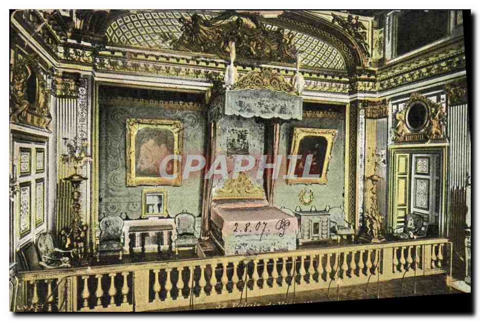 CPA Palais De Versailles Chambre de Louis XIV