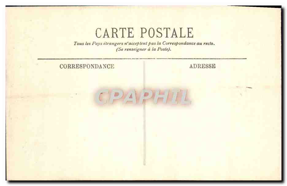 Rambouillet — Le Parc — Vue prise de l'Île du Potager, vers la Laiterie — L.L. — Rückseite