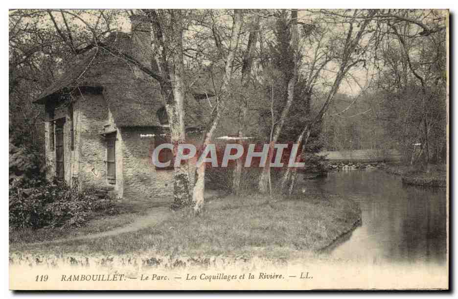 Rambouillet — Le Parc — Les Coquillages et la Rivière — LL.