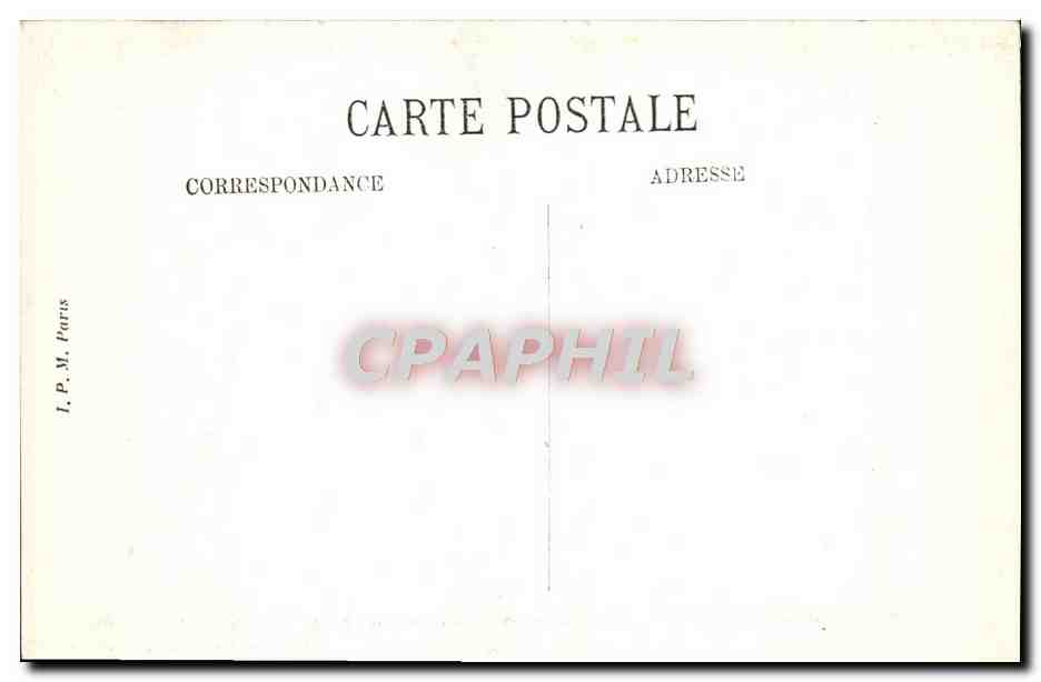 Château de RAMBOUILLET — Ancienne salle des fêtes, actuellement salle à manger — Librairie Nouvelle, Ramboullet — Rückseite
