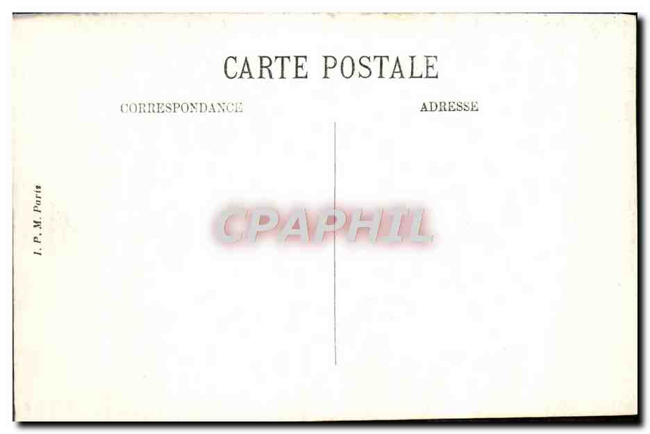Château de RAMBOUILLET — Boiserie du cabinet de travail — Librairie Nouvelle, Rambouillet — Rückseite