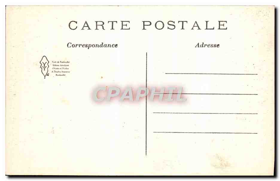 Rambouillet — Château et Mairie — Éditions Artifices (Yvette et l’Yveline) — Reverso
