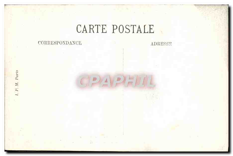 Château de RAMBOUILLET — Salon de réception — Ancienne salle du Conseil sous Charles X — Librairie Nouvelle, Rambouillet — Rückseite