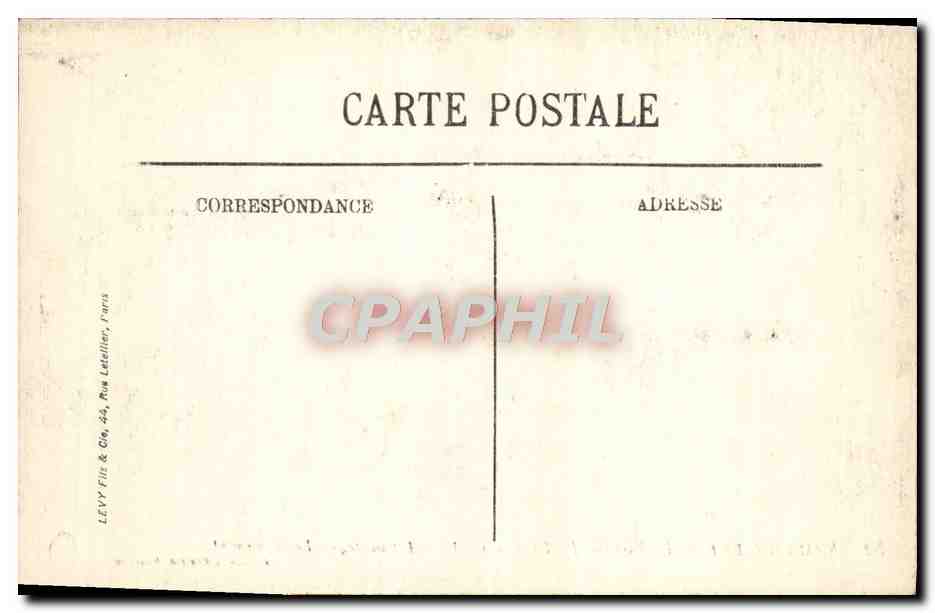 Rambouillet — Le Parc — La Laiterie de Marie-Antoinette — Le Monument — Édition Librairie Nouvelle — Rückseite