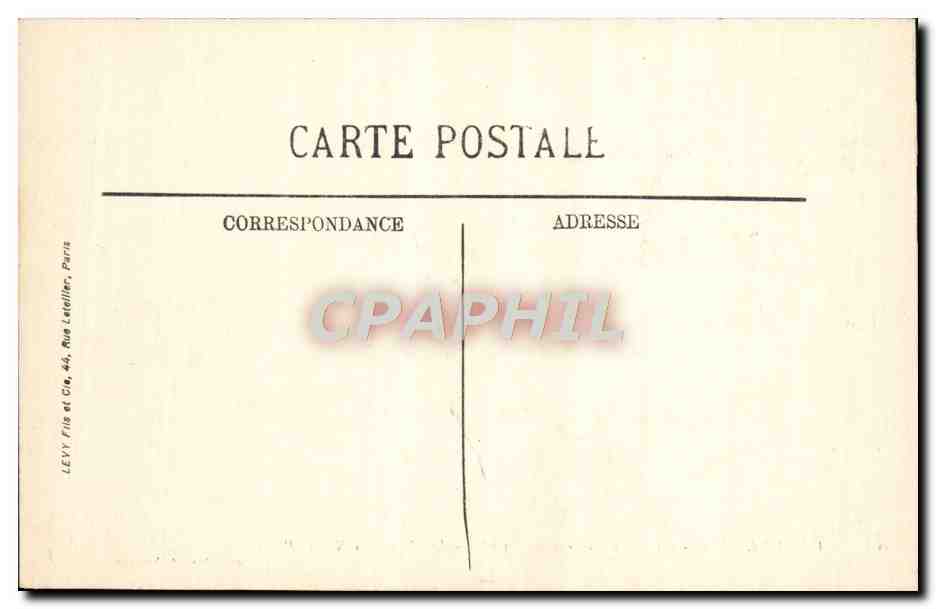 Rambouillet — La Place du Gouvernement — Le Palais du Roi de Rome — Édition Librairie Nouvelle — Rückseite