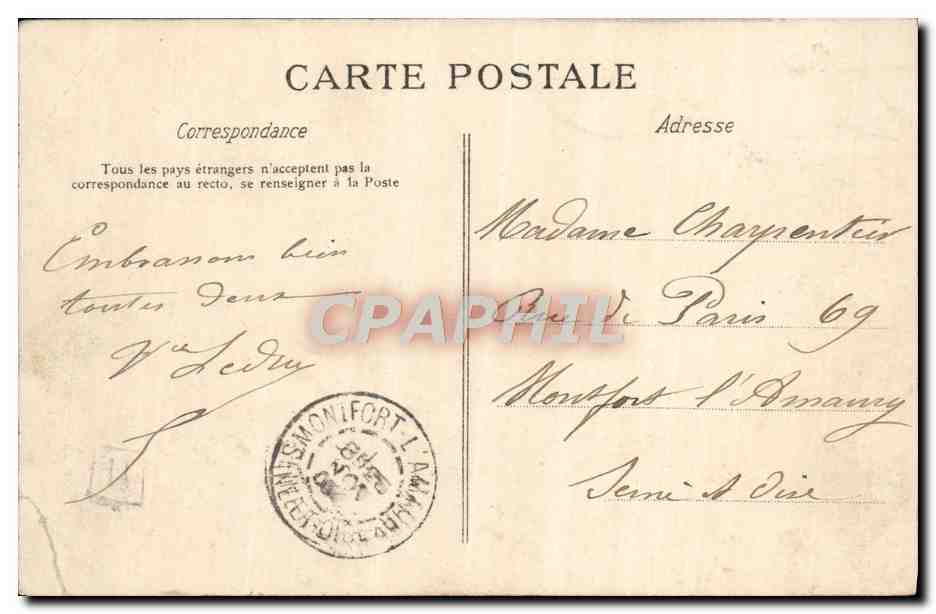 MANTES — Intérieur de l'Église. Le Maître-Autel — Reverso