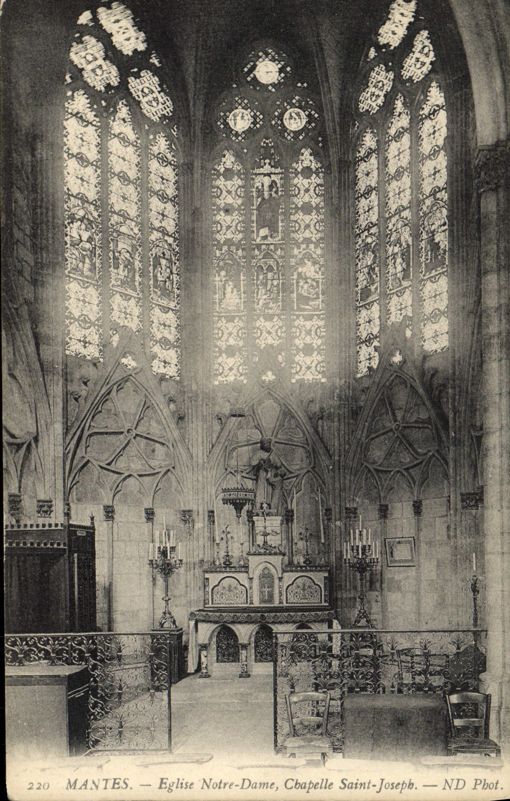 Mantes - Église Notre-Dame, Chapelle Saint-Joseph — ND Phot.