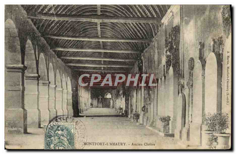 Montfort-l'Amaury — Antiguo Convento — editor A. Martin, Montfort-l'Amaury (S-460) - Anverso
