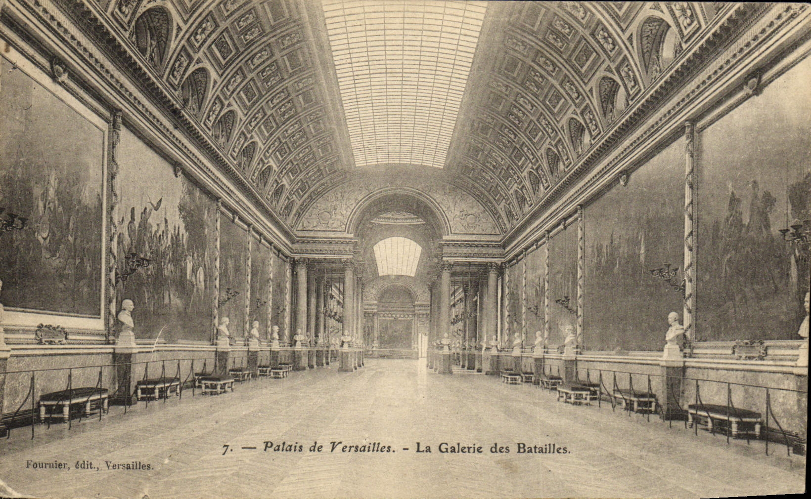 CPA Versailles La Galerie des Batailles