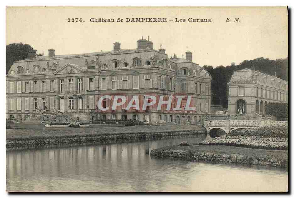 CPA Chateau de Dampierre Les Canaux