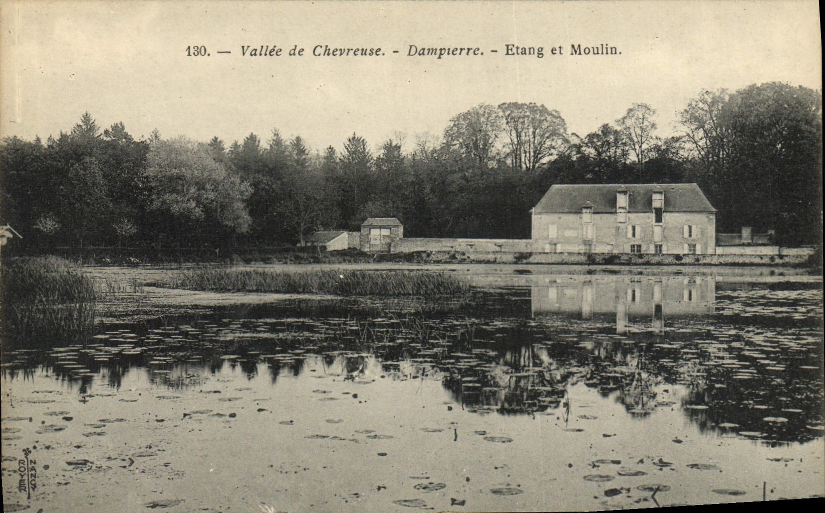 CPA Vallee de Chevreuse Dampierre Etang et moulin 