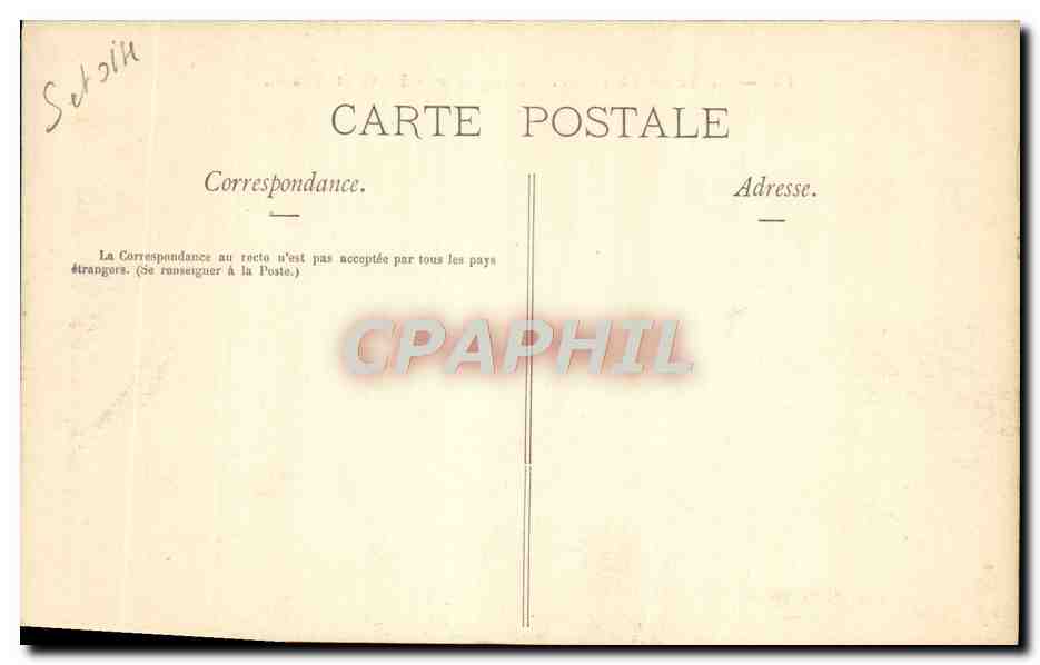 CPA Vallee de Chevreuse Dampierre Etang et moulin  — Back