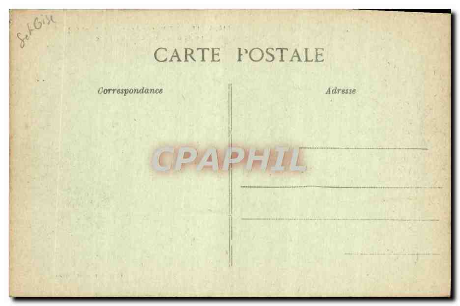 Villebouzin, par Longpont (S.-et-O.) — Le Château du Côté du Parc — Photo Leproux, Juvigny — Verso