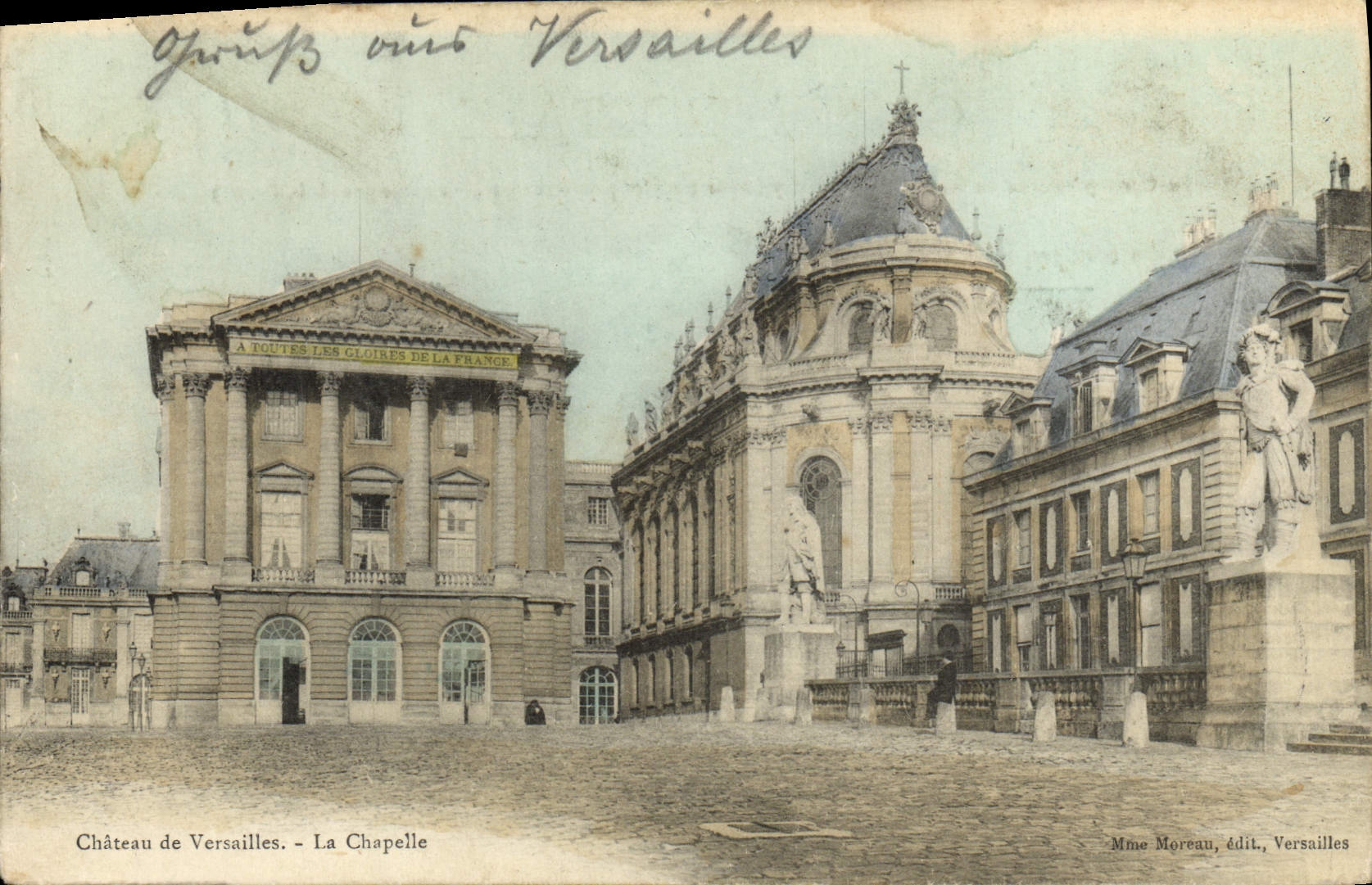 CPA Versailles Chateau de La Chapelle