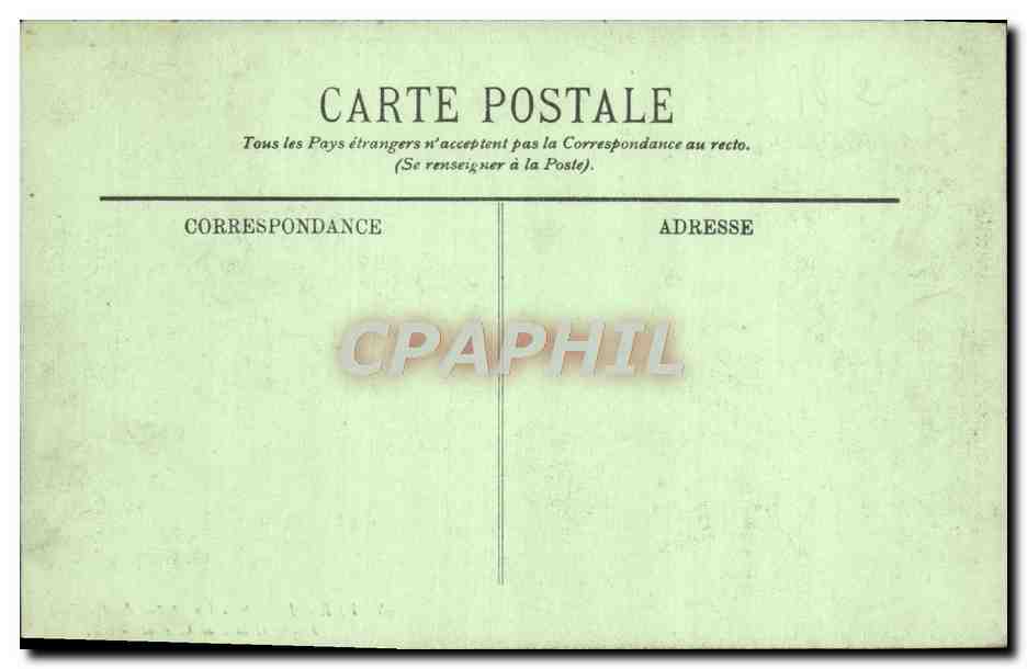 CPA Versailles La statue du general Hoche et la rue Carnot  — Back